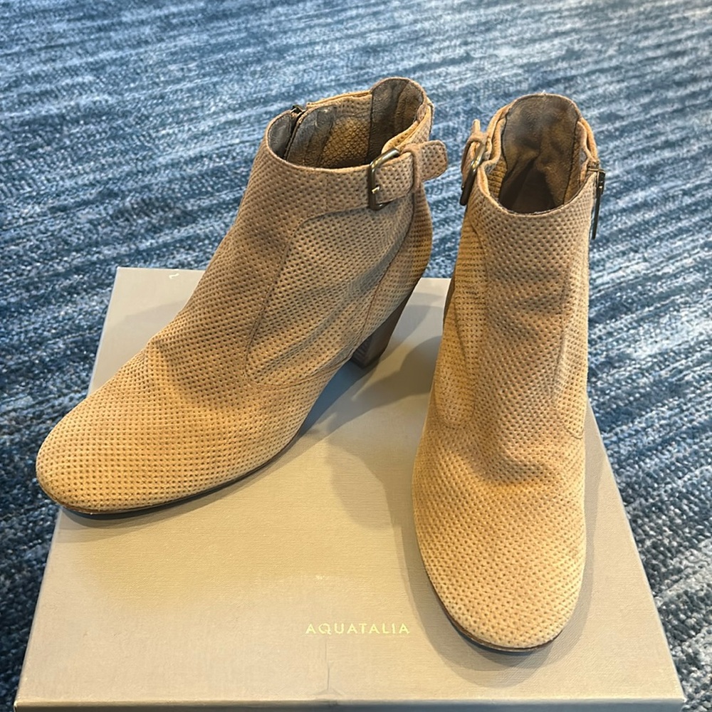 Aquatalia suede boots